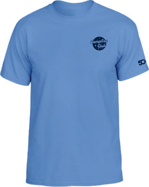 Picture of Campfire Club: Heavy Cotton T-Shirt (Carolina Blue)